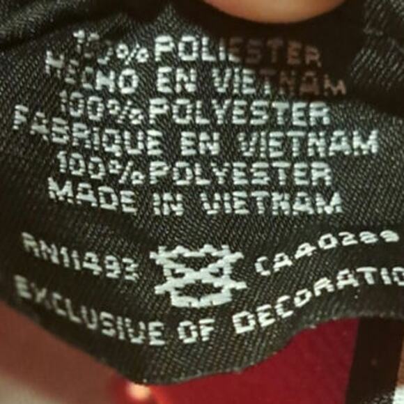 New Era 9 Forty Washington Nationals Adjustable Red Logo Hat - Picture 5 of 10